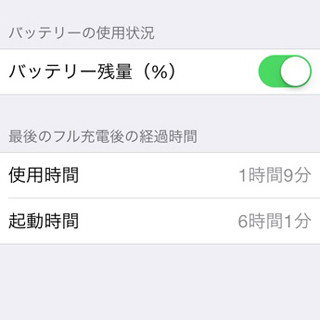 iPhoneのバッテリー残量を数字で表示させる方法 - 意外と知らないiPhoneの基本操作
