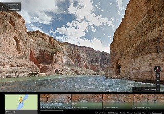 米Google、コロラド川の急流を下るストリートビュー