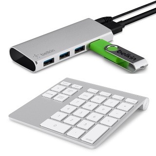 ベルキン、テンキーパッドやUSB 3.0ハブなどアクセサリー類を8モデル