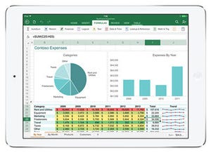 米MS、iPad用「Office」アプリ発表、スマートフォン用Officeを無料一般公開