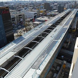 東京メトロ東西線、地上駅8駅のうち7駅で太陽光発電システムの導入が完了