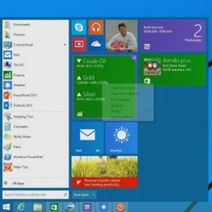Windows 8.1、スタートメニューからアプリ起動可能に - 米MSが本気の復活示す