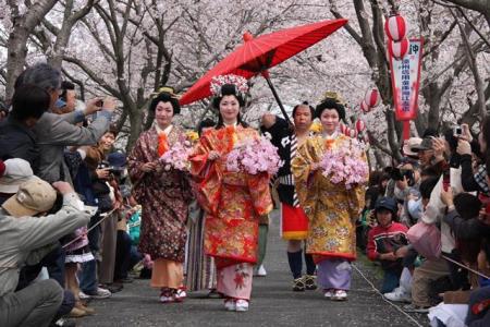 豪華絢爛な姫様など江戸時代の歴史絵巻を再現 浜松市姫様道中 開催 マイナビニュース