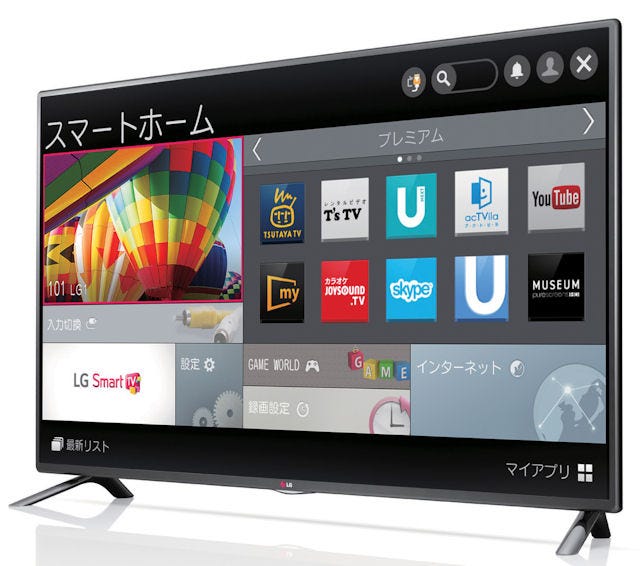 LG、スマホ画面をTVに映したりスマホにTV映像を飛ばせる「LG Smart TV 