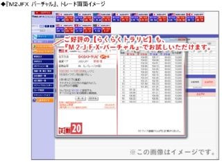 マネースクウェア・ジャパン、FXデモトレード「M2JFXバーチャル」リリース
