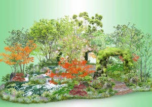 東京都・恵比寿ガーデンプレイスに、"池"が登場 - メダカやタナゴが泳ぐ!