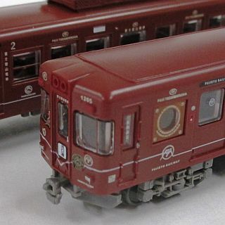 富士急行1000系「富士登山電車」鉄道コレクション、河口湖駅で4/26特別販売