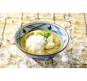 丸亀製麺から夏限定の冷かけうどん登場! たっぷりの大根おろしに香るすだち