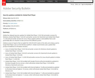 Flash Player最新プログラム配布 - 遠隔操作やコード実行の恐れ