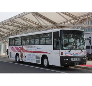 黒田官兵衛ゆかりの地と北九州空港を結ぶバス「くろかんくんライナー」運行