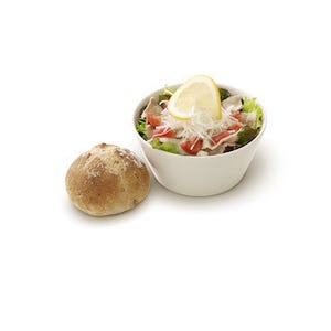 モスバーガー、野菜を楽しむ「ごちそうサラダ『豚しゃぶ』パン付き」発売