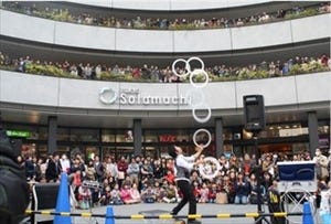 東京スカイツリータウンで「大道芸フェスティバル」 -30組の大道芸人が登場