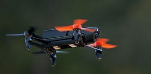 Parrot、第3世代ドローン「Bebop Drone」発表、魚眼HDカメラで迫力の映像