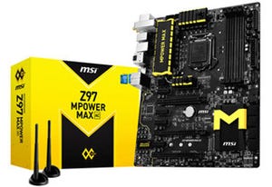 MSI、Intel Z97 Expressを搭載OC向けマザーボード「Z97 MPOWER MAX AC」