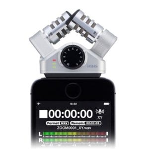 ZOOM、iPhone/iPad用のXY方式ステレオマイク「iQ6」を発表