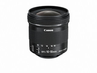 キヤノン、広角ズームレンズ「EF-S10-18mm F4.5-5.6 IS STM」を5月29日発売
