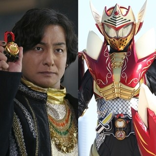 片岡愛之助が歌舞伎風の変身ポーズで仮面ライダーに 映画 仮面ライダー鎧武 マイナビニュース