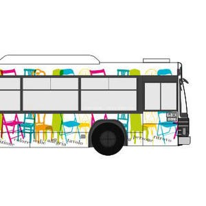 名古屋市交通局がラッピングバスデザイン人気投票 - イタリアの学生が原案