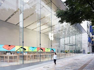 Apple Store表参道、6月13日10時のオープンを前にプレス向け内覧会を実施
