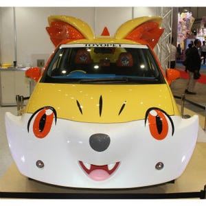 東京おもちゃショー2014 - ポケモンカーが2台、初披露「フォッコカー」も!