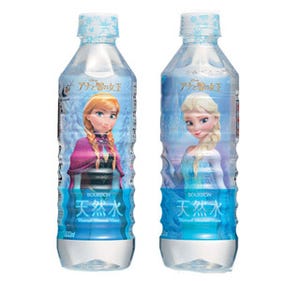 「アナと雪の女王」デザインの天然水! ありのままの水で夏を涼しく