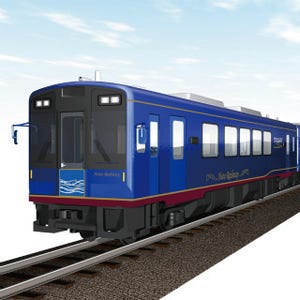 のと鉄道、北陸新幹線開業に合わせ観光列車を2015年春導入 - デザイン公開