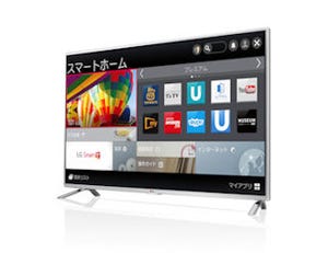 LG、スマホ画面をTVに映したりできる「LG Smart TV」の「LB57YM」に55V型