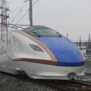 北陸新幹線W7系 - JR西日本、新型車両を白山総合車両基地で公開! 写真93枚