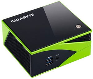 GIGABYTE、小型PCベアボーン「BRIX」にGeForce GTX 760搭載モデル