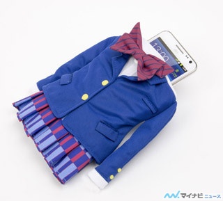 『ラブライブ!』、国立音ノ木坂学院制服が「きゃら服スマホケース」に