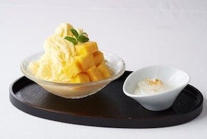 東京都・六本木のホテル、つばめの巣&希少天然マンゴーのかき氷などを販売