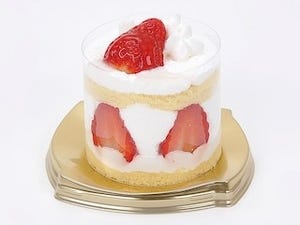 ミニストップ、旬の「夏苺」を使用したショートケーキを2週間限定で発売