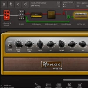 Yonac、iOS対応ギターアンプ/エフェクトアプリ「ToneStack」を発売