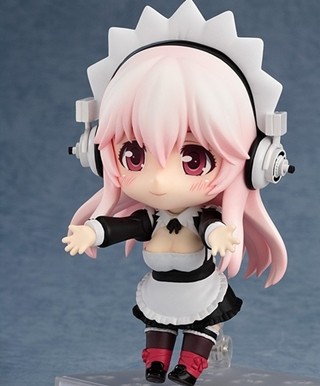 水着とメイド服のそにアニ仕様『ねんどろいど すーぱーそに子お仕事 Ver.』登場