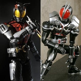 フィギュアライズ6『仮面ライダーダークカブト』＆『アクセルフォーム