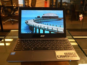 日本エイサー、Chromebook C720の個人提供は「未定だが準備はできてる」 - C720発表会
