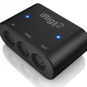 IK Multimedia、Lightning/USB対応MIDIインタフェース「iRig MIDI 2」発売