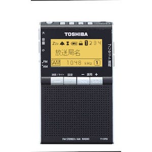東芝エルイー、受信局名を漢字表示可能な大型液晶モニター付きAM/FMラジオ