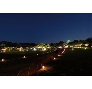 岡山県・岡山後楽園で「夜間特別開園・幻想庭園」- ビアガーデンも開催
