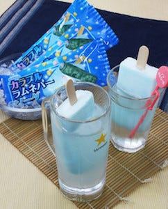 養老乃瀧 森永製菓 夏の暑さ対策 カラフルラムネバードリンク 発売 マイナビニュース