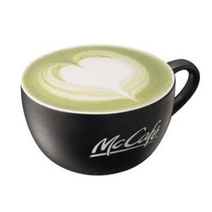 マクドナルドの本格カフェ"McCafe by Barista"から抹茶ドリンク3種が登場!