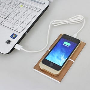 上海問屋、ワイヤレス充電規格iNPOFi対応のiPhone 5/5Sケースと専用パッド