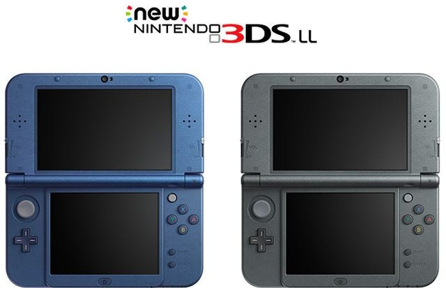 任天堂、Newニンテンドー3DSと3DS LL発表 - CスティックやZL/ZRボタン 