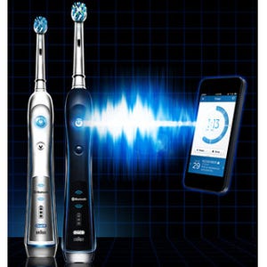 スマホ連携で磨き方をガイド - ブラウン、Bluetooth接続対応の電動歯ブラシ