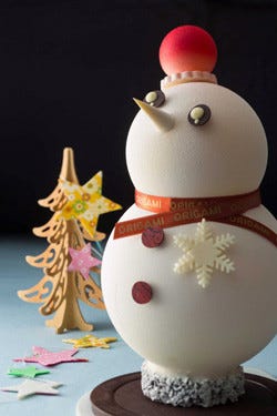 東京都 永田町のホテルでクリスマスケーキ6種販売 雪だるまのケーキも マイナビニュース