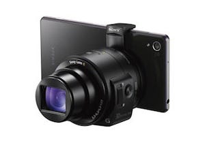 ソニー、スマホに取り付け可能な30倍ズーム「レンズスタイルカメラ QX30」