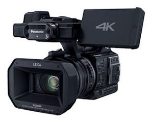 パナソニック、4K/60p映像を1枚のSDカードに記録できるビデオカメラ