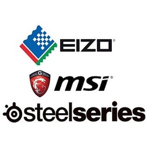EIZO・MSI・SteelSeries、東京ゲームショウにてPCゲーム最前線の共同ブース