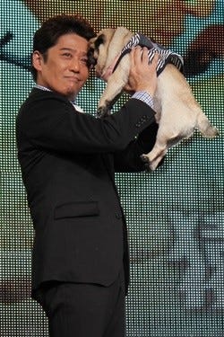 坂上忍 愛犬パグゾウとデレデレ2ショット披露 ハリウッドより犬が大事 マイナビニュース