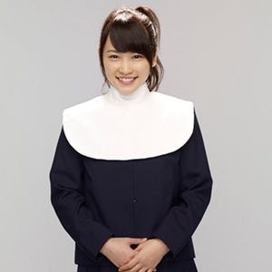 AKB48川栄李奈、生徒役で2度目の単独ドラマ出演! シスター風制服姿を披露